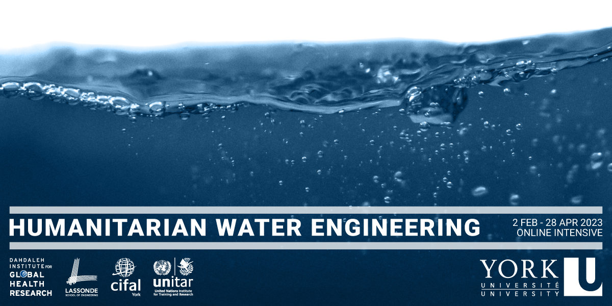 Humanitarian Water Engineering Online Intensive Course